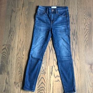Madewell 10” high rise skinny